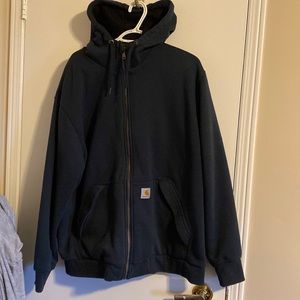 Carhartt Zip up hoddie Size Large